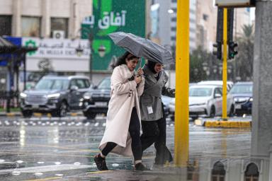 رأس السالمية «الأعلى» في كميات الأمطار.. و«الأبرق» أقلها